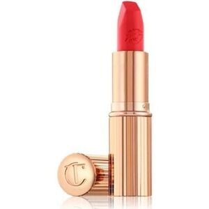 Charlotte Tilbury Hot Lips Miranda May‎ Matte Lipstick Coral Pink NIB 0.12oz
